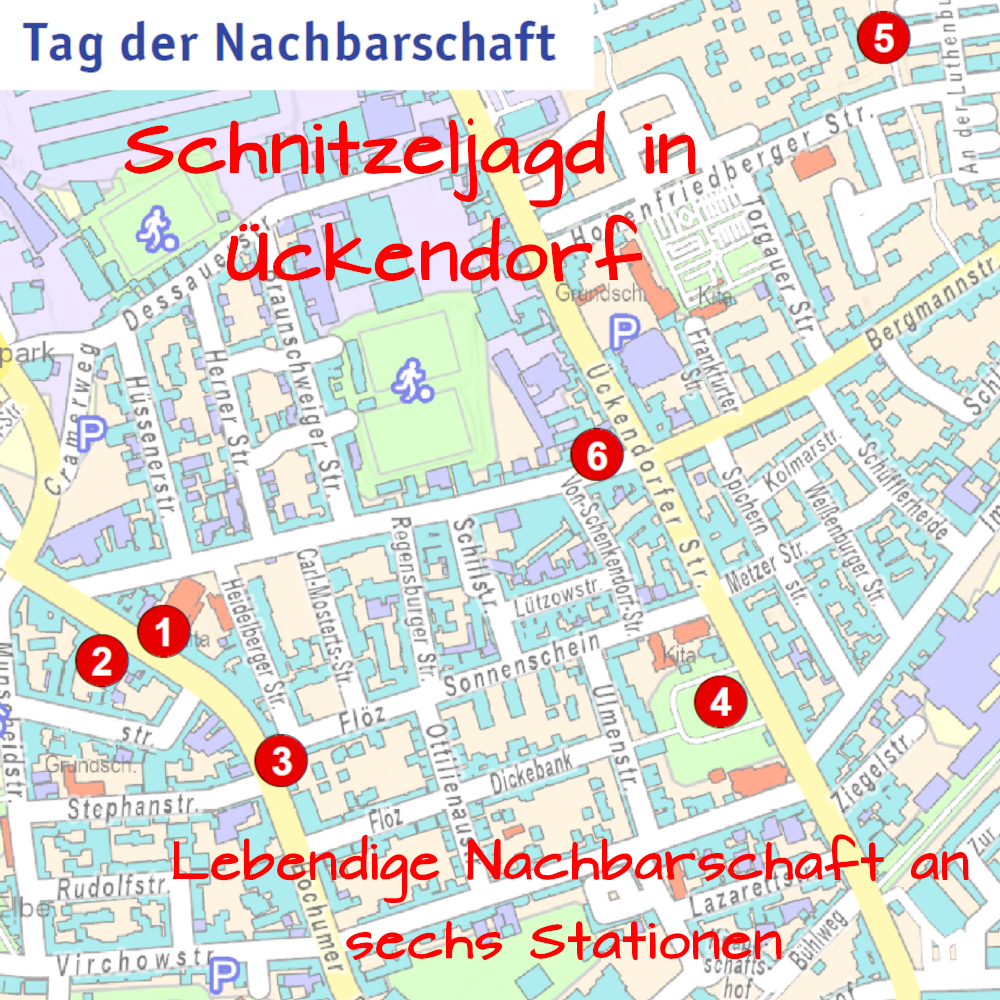 Schnitzeljagd - Karte